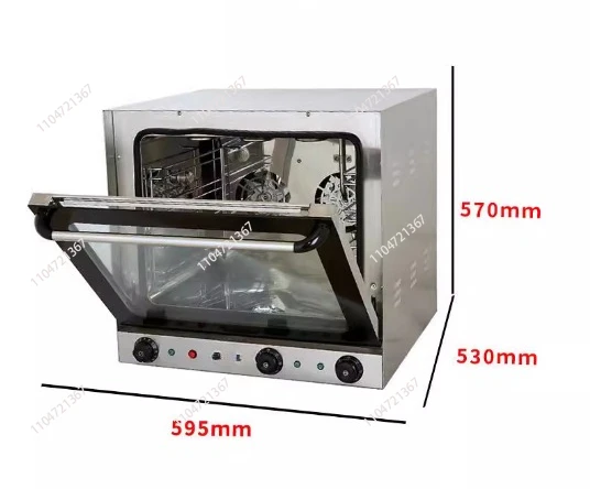 EB-4A Commercial 4 Trays Ovens Bakery Equipment Electric Convection Oven With Steam Function
EB-4A Commercial 4 Trays Ovens Bakery Equipment Electric Convection Oven With Steam Function