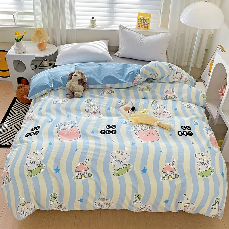 100% Cotton Plant Flower Duvet Cover Cartoon Rabbit Print Quilt Cover Skin-friendly Soft Bedding for Kids Women No Pillowcase
100% Cotton Plant Flower Duvet Cover Cartoon Rabbit Print Quilt Cover Skin-friendly Soft Bedding for Kids Women No Pillowcase
