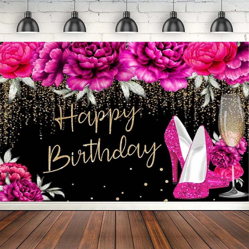 Фон для фотосъемки с розовыми розами и цветами для декора вечеринки в честь Дня Рождения, золотой блестящий горошек, фон для фотобудки, фотосессия
Фон для фотосъемки с розовыми розами и цветами для декора вечеринки в честь Дня Рождения, золотой блестящий горошек, фон для фотобудки, фотосессия