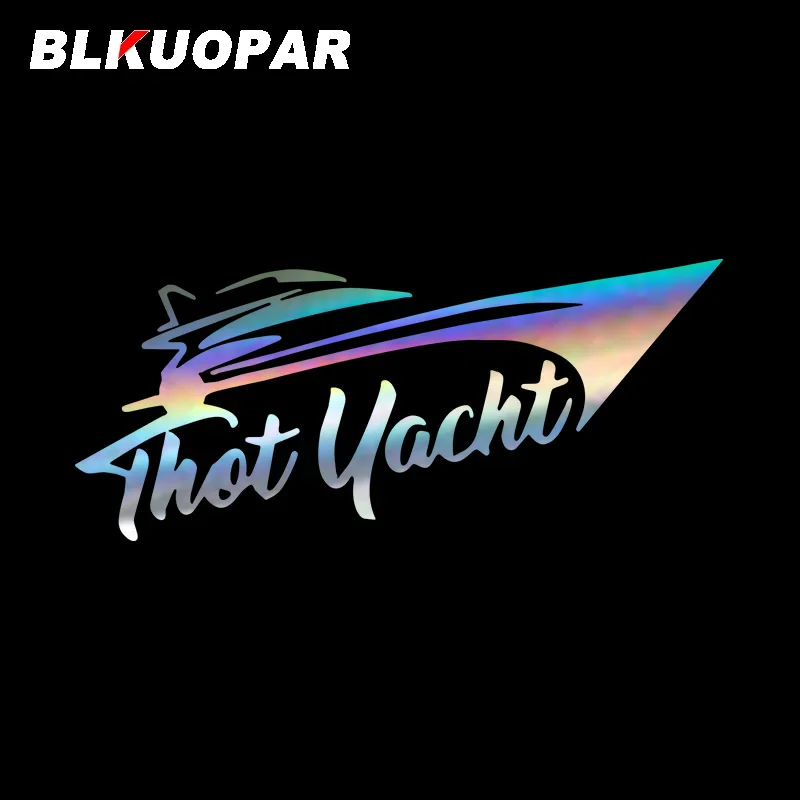 BLKUOPAR Thot Yacht Pattern Text Car Stickers Waterproof Silhouette Laser Decal Refrigerator Laptop Surfboard Car Door Protector
BLKUOPAR Thot Yacht Pattern Text Car Stickers Waterproof Silhouette Laser Decal Refrigerator Laptop Surfboard Car Door Protector