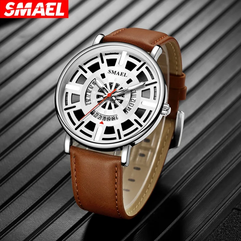 Smael Business Casual Fashion Quartz Watch Waterproof Multifunctional Personal Watch Men
Smael Business Casual Fashion Quartz Watch Waterproof Multifunctional Personal Watch Men