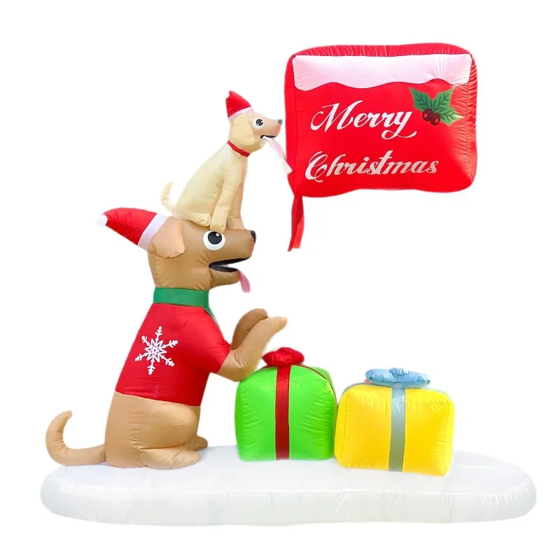 Air Model Christmas Inflatable Mail carrier Dog Christmas Decoration Party Supplies Yard Old Man Glow
Air Model Christmas Inflatable Mail carrier Dog Christmas Decoration Party Supplies Yard Old Man Glow