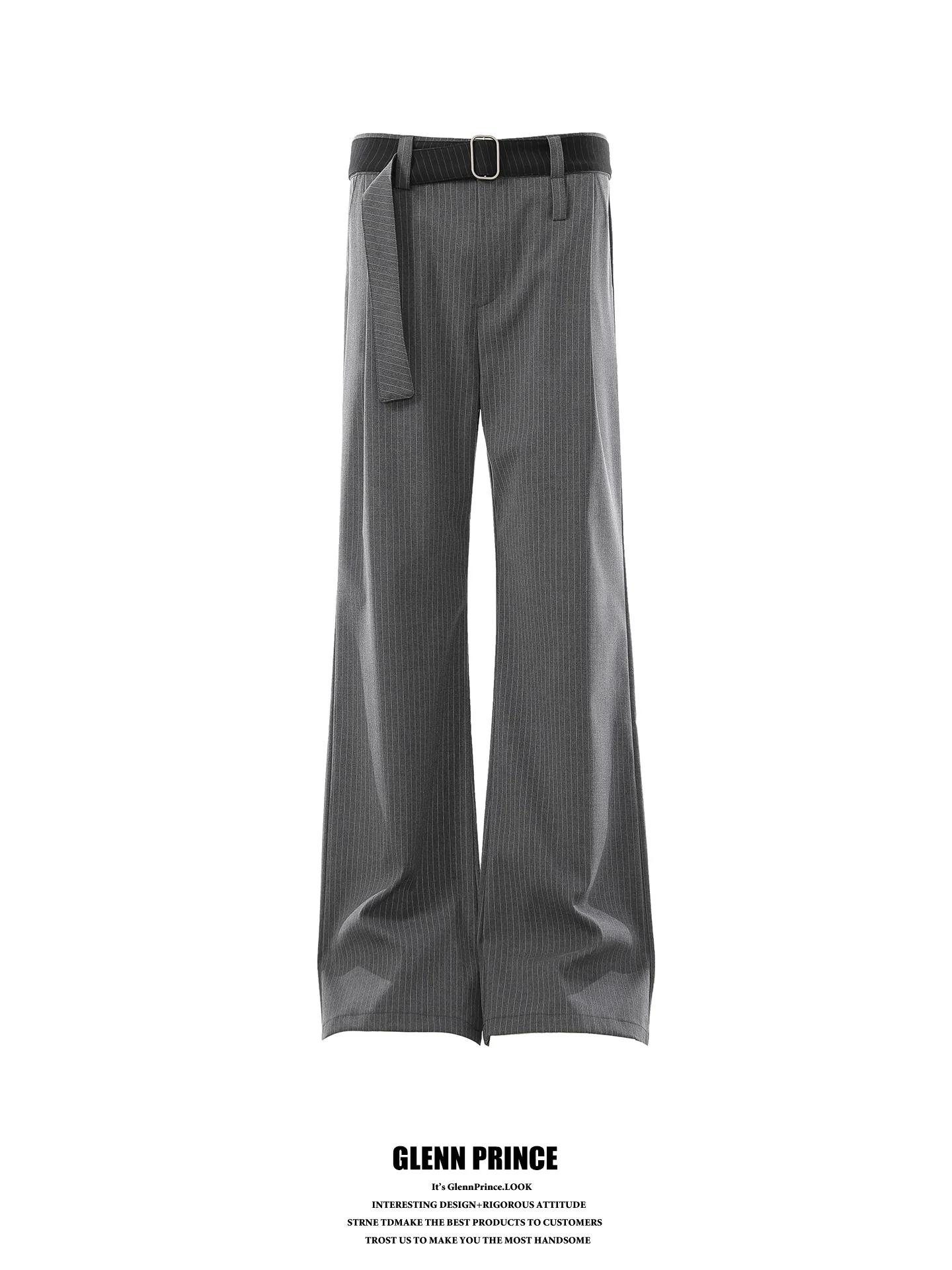 Double-Sided Retro Stripe Casual Men's Pants A-Line Loose Fit Polyester Blend Summer Business Casual Style Belted Waist
Double-Sided Retro Stripe Casual Men's Pants A-Line Loose Fit Polyester Blend Summer Business Casual Style Belted Waist