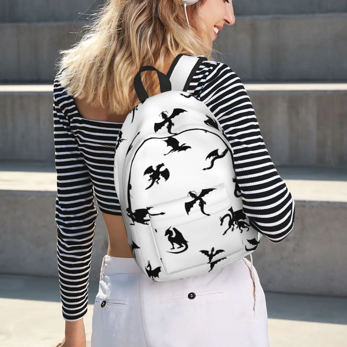 Multi Dragon Silhouette Student Backpack School Bag Hiking Travel Daypack for Men Women Fashion Bookbag Shoulder Bags
Multi Dragon Silhouette Student Backpack School Bag Hiking Travel Daypack for Men Women Fashion Bookbag Shoulder Bags