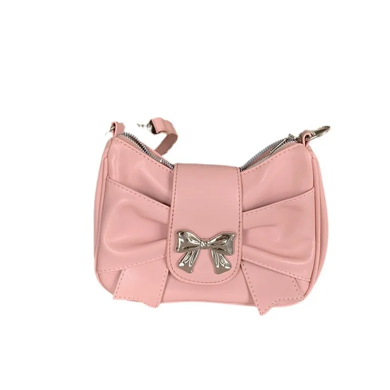 TRSYPHXM 2024 new Bow bag for women 2024 new spring/summer fashion single shoulder crossbody bag casual girl pink small bag
TRSYPHXM 2024 new Bow bag for women 2024 new spring/summer fashion single shoulder crossbody bag casual girl pink small bag