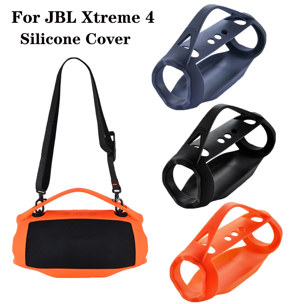 Audio Silicone Case Cover for JBL Xtreme 4 Waterproof Portable Bluetooth-compitable Speaker, Travel Carrying Protective Shell
Audio Silicone Case Cover for JBL Xtreme 4 Waterproof Portable Bluetooth-compitable Speaker, Travel Carrying Protective Shell
