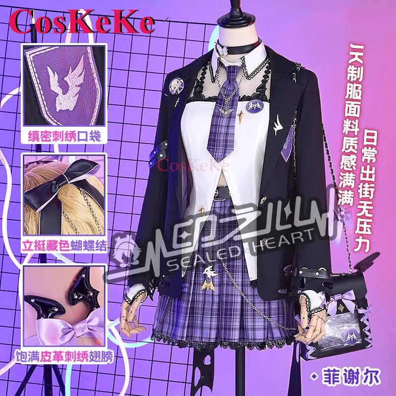 CosKeKe Fischl Cosplay Costume Game Genshin Impact Fashion Lovely New Uniforms Women Activity Party Role Play Clothing XS-XL
CosKeKe Fischl Cosplay Costume Game Genshin Impact Fashion Lovely New Uniforms Women Activity Party Role Play Clothing XS-XL