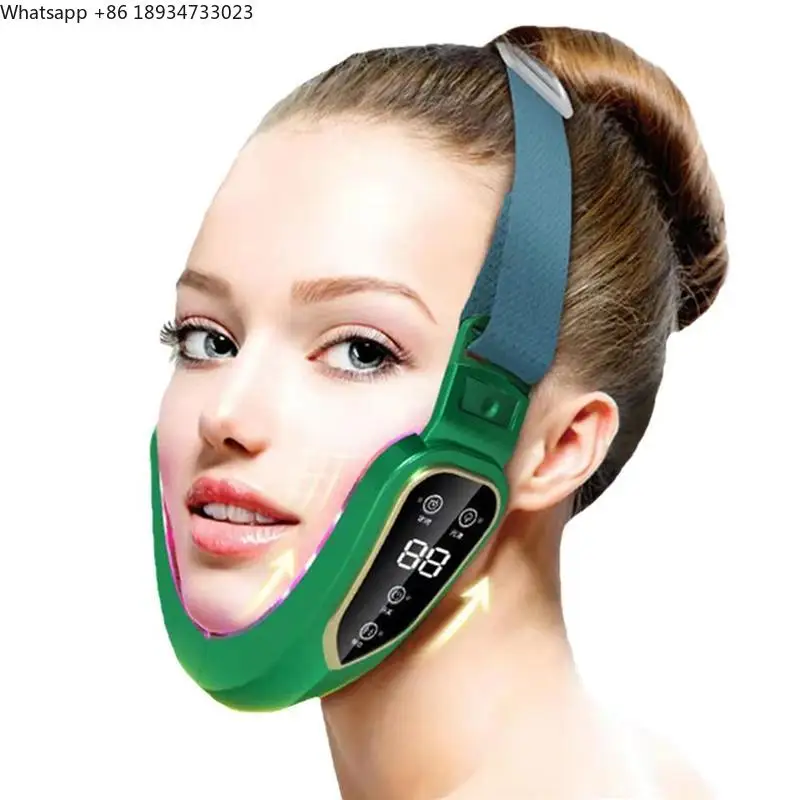 KKS Beauti Product Facial Lift Device Double Chin V Face Shaped Cheek Lift LED Photon Therapy Facial Slimming Vibration Massager
KKS Beauti Product Facial Lift Device Double Chin V Face Shaped Cheek Lift LED Photon Therapy Facial Slimming Vibration Massager