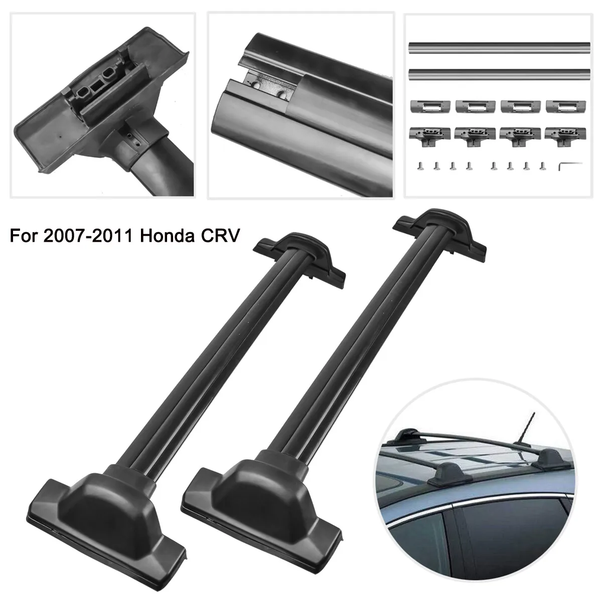 Багажник на крышу (поперечины) для Honda CR-V EX/LX/EX-L 2007-2011 гг.
Багажник на крышу (поперечины) для Honda CR-V EX/LX/EX-L 2007-2011 гг.