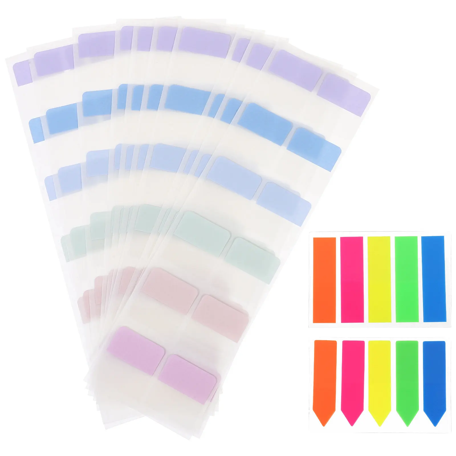 640Pcs Sticky Page Tabs Paper Page Markers Writable Notes Stickers Portable Index Flags for Notebook Book Annotation Supplies
640Pcs Sticky Page Tabs Paper Page Markers Writable Notes Stickers Portable Index Flags for Notebook Book Annotation Supplies