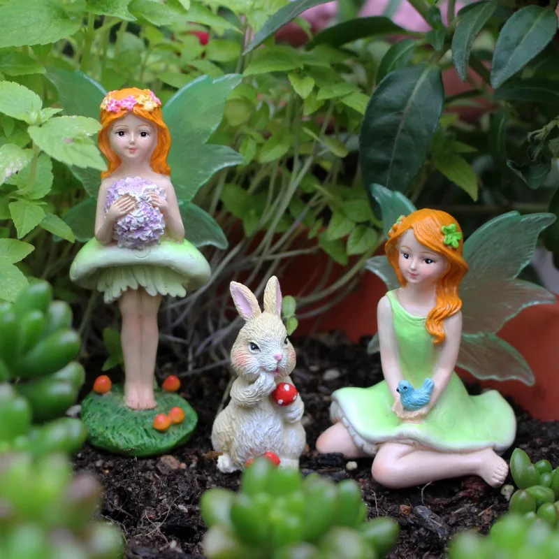 Mushroom Fairy Sculpture Set Resin Garden Ornament Statue Outdoor Courtyard Decoration for Valentine's Day Easter Holiday
Mushroom Fairy Sculpture Set Resin Garden Ornament Statue Outdoor Courtyard Decoration for Valentine's Day Easter Holiday