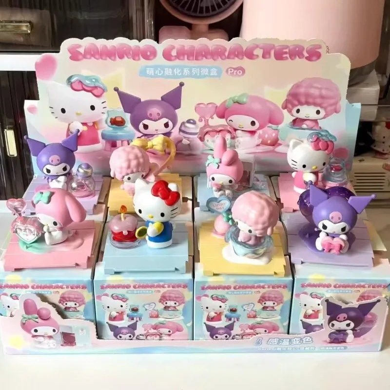 Sanrio Hello Kitty Kuromi Heart Melting Series Blind Box Toys Anime Figures Model Collection Ornaments Girls Boys Gifts
Sanrio Hello Kitty Kuromi Heart Melting Series Blind Box Toys Anime Figures Model Collection Ornaments Girls Boys Gifts
