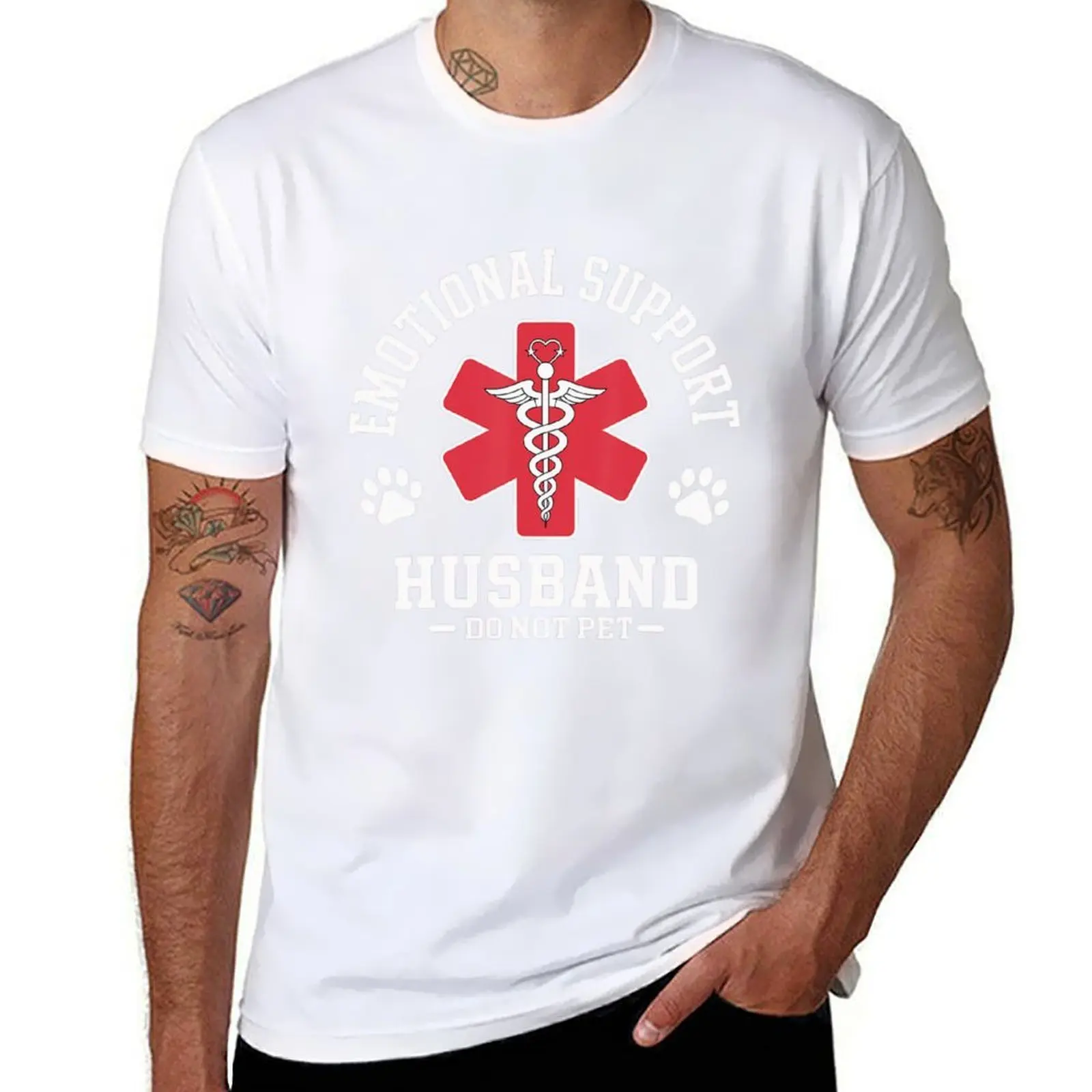 Funny Emotional Supports Husband Do Not Pet Humor T-Shirt essential t shirt man t shirt cotton high quality T-Shirt 
Funny Emotional Supports Husband Do Not Pet Humor T-Shirt essential t shirt man t shirt cotton high quality T-Shirt