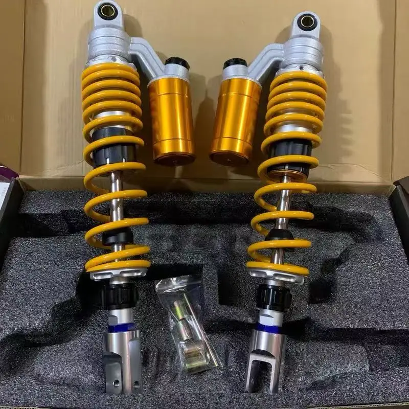 Universal 320/340/360mm Motorcycle Rear Suspension Adjustable Damping Shock Absorber for Kawasaki Honda Yamaha Scooters Modified
Universal 320/340/360mm Motorcycle Rear Suspension Adjustable Damping Shock Absorber for Kawasaki Honda Yamaha Scooters Modified