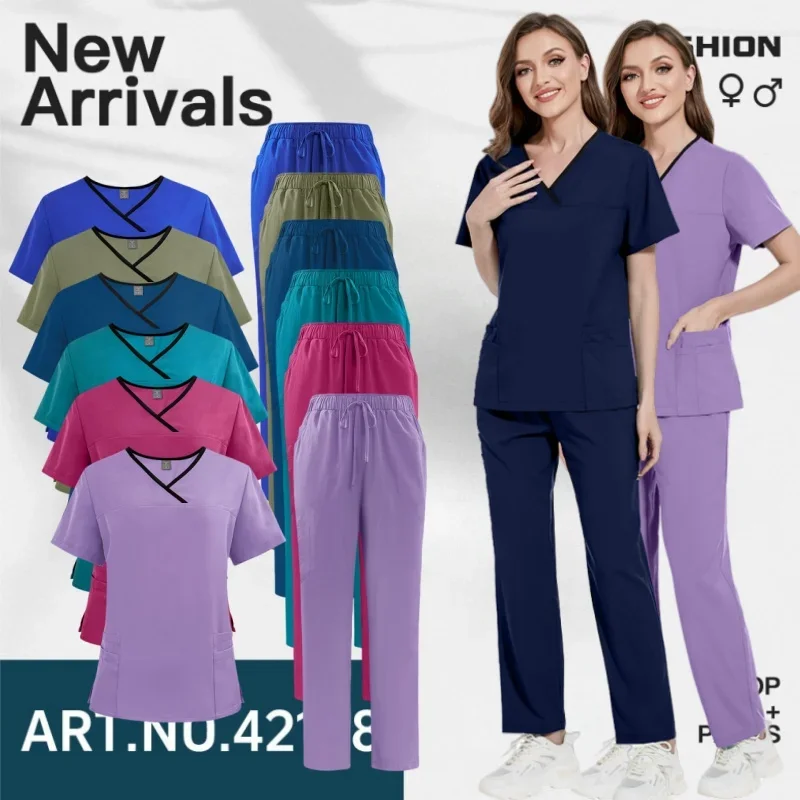 Multi Colored Outerwear Straight Leg Pants Nursing Uniform Set Pet Hospital Nursing Doctor Nurse Work Clothes Jogging Clothes
Multi Colored Outerwear Straight Leg Pants Nursing Uniform Set Pet Hospital Nursing Doctor Nurse Work Clothes Jogging Clothes
