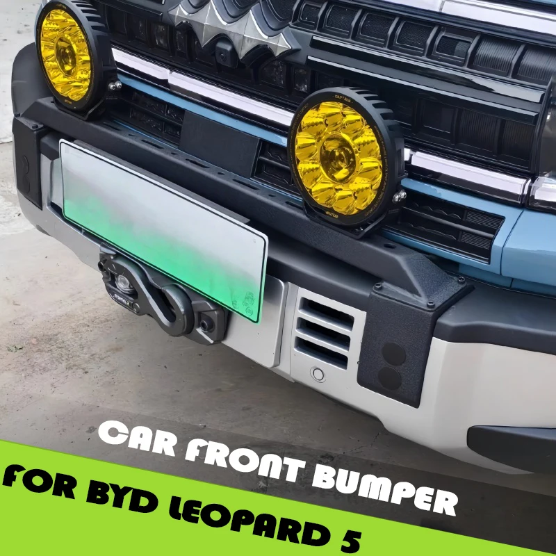 Car Manganese Steel Front Bumper Fit for BYD Leopard 5 High Quality Modified Auto Calf Bar Car Exterior Upgrade Parts
Car Manganese Steel Front Bumper Fit for BYD Leopard 5 High Quality Modified Auto Calf Bar Car Exterior Upgrade Parts