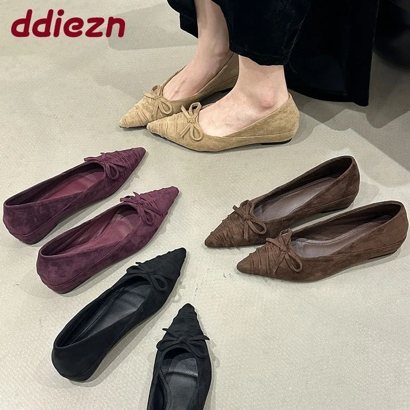 Женская модная женская обувь из флока без шнуровки на плоской подошве, женская обувь с узлом-бабочкой, увеличивающая рост, женская обувь на плоской подошве с острым носком
Женская модная женская обувь из флока без шнуровки на плоской подошве, женская обувь с узлом-бабочкой, увеличивающая рост, женская обувь на плоской подошве с острым носком