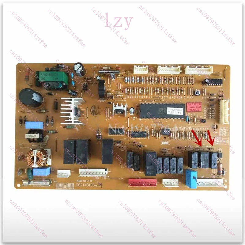 Плата управления для холодильника GR-P207ER 6871JB1064 6871JB1064M, исправная, в рабочем состоянии
Плата управления для холодильника GR-P207ER 6871JB1064 6871JB1064M, исправная, в рабочем состоянии
