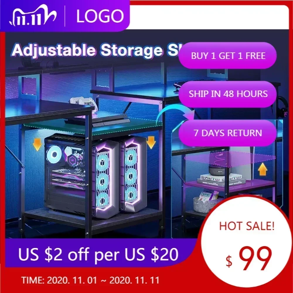 Горячая распродажа: Игровой стол Coleshome 98 дюймов для 2 человек с полками для хранения – Длинный двойной компьютерный стол для дома и офиса с USB-зарядкой
Горячая распродажа: Игровой стол Coleshome 98 дюймов для 2 человек с полками для хранения – Длинный двойной компьютерный стол для дома и офиса с USB-зарядкой