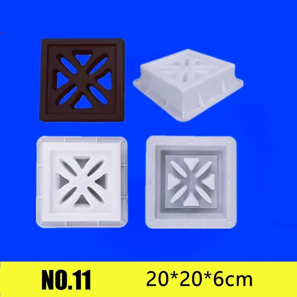 Plastic Hollow Brick Mold 20*20*6cm 3D Carving Cement Antique Brick Mold Square Anti-Slip Wall Brick Mould Grid Background
Plastic Hollow Brick Mold 20*20*6cm 3D Carving Cement Antique Brick Mold Square Anti-Slip Wall Brick Mould Grid Background