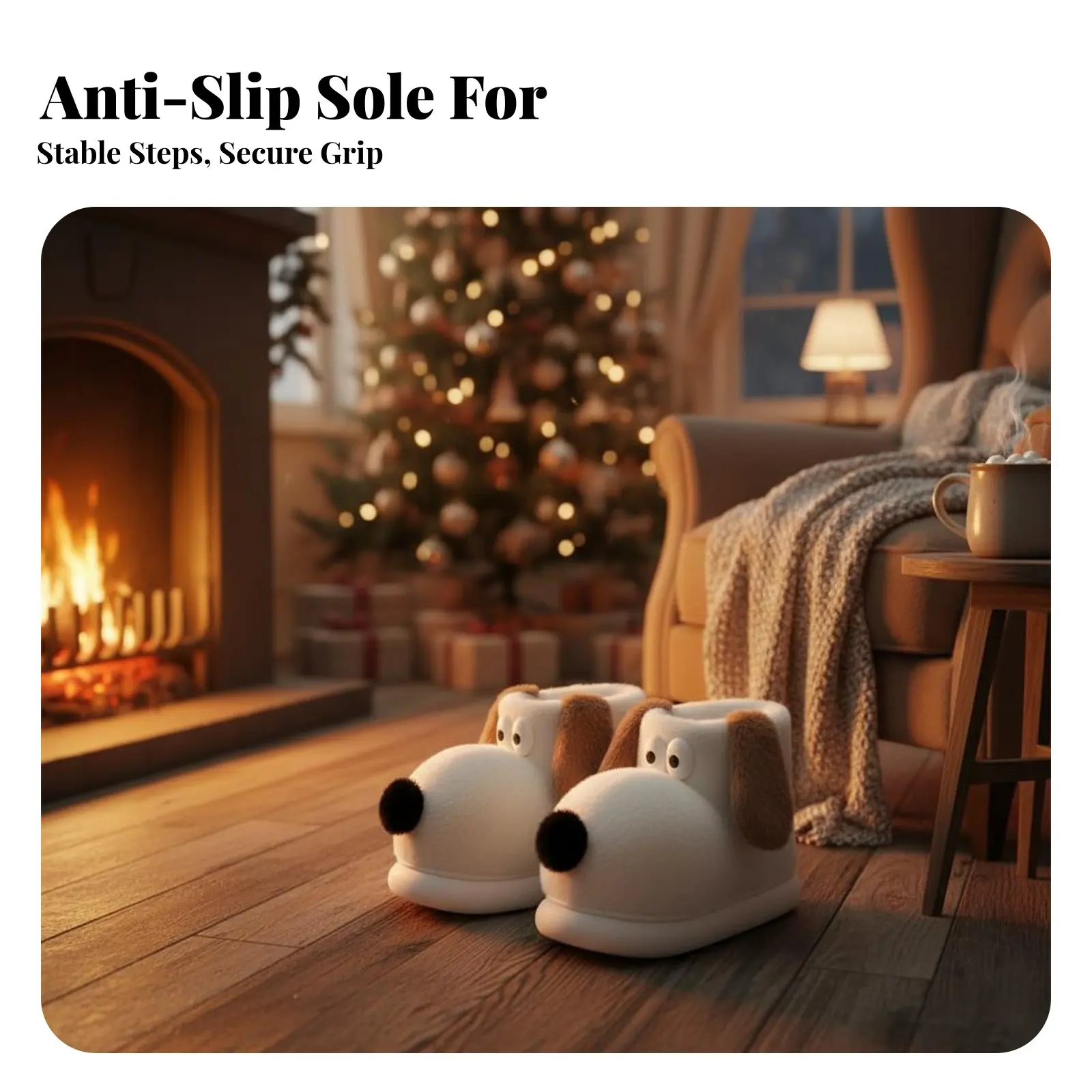 Cartoon Dog Plush House Shoes, Cozy Indoor Outdoor Winter Boots, Warm Non-Slip Slippers for Men and Women
Cartoon Dog Plush House Shoes, Cozy Indoor Outdoor Winter Boots, Warm Non-Slip Slippers for Men and Women