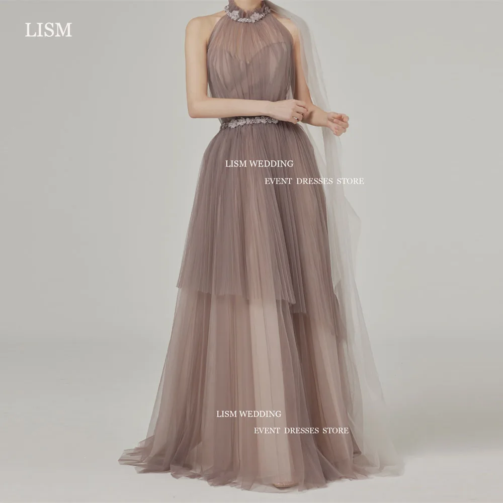 LISM Elegant Tulle Korea A-Line Evening Dresses Photo Shoot Glitter Crystal Belt Long Prom Gowns Event Formal Occasion Dress
LISM Elegant Tulle Korea A-Line Evening Dresses Photo Shoot Glitter Crystal Belt Long Prom Gowns Event Formal Occasion Dress