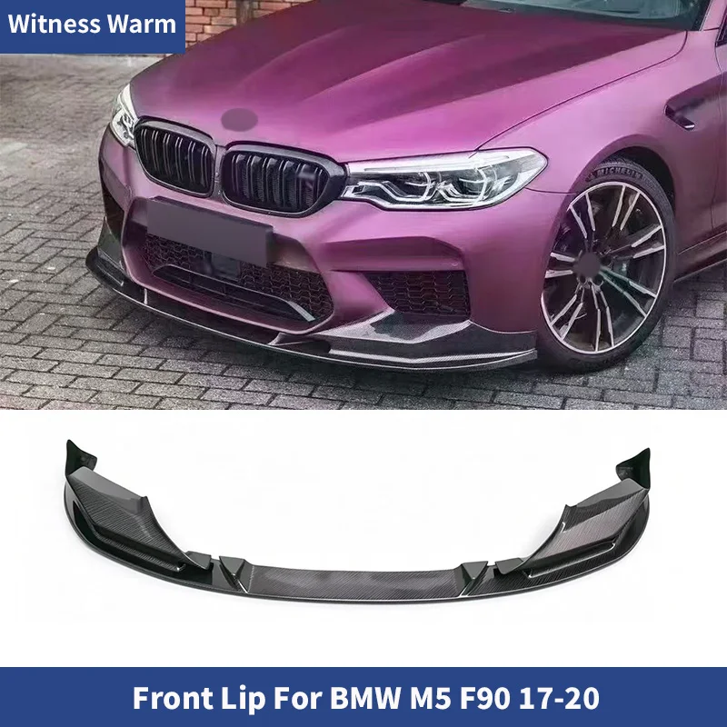For 2017-2020 BMW F90 M5 Front Bumper Spoiler Lip Carbon Fiber Protect Splitter
For 2017-2020 BMW F90 M5 Front Bumper Spoiler Lip Carbon Fiber Protect Splitter