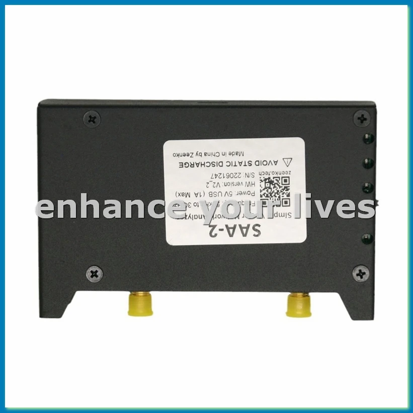 3G SAA-2 Vector Network Analyzer V2 HF VHF UHF VNA Antenna Analyzer with 2.8In Screen Handheld Spectrum Analyzer-A23U
3G SAA-2 Vector Network Analyzer V2 HF VHF UHF VNA Antenna Analyzer with 2.8In Screen Handheld Spectrum Analyzer-A23U