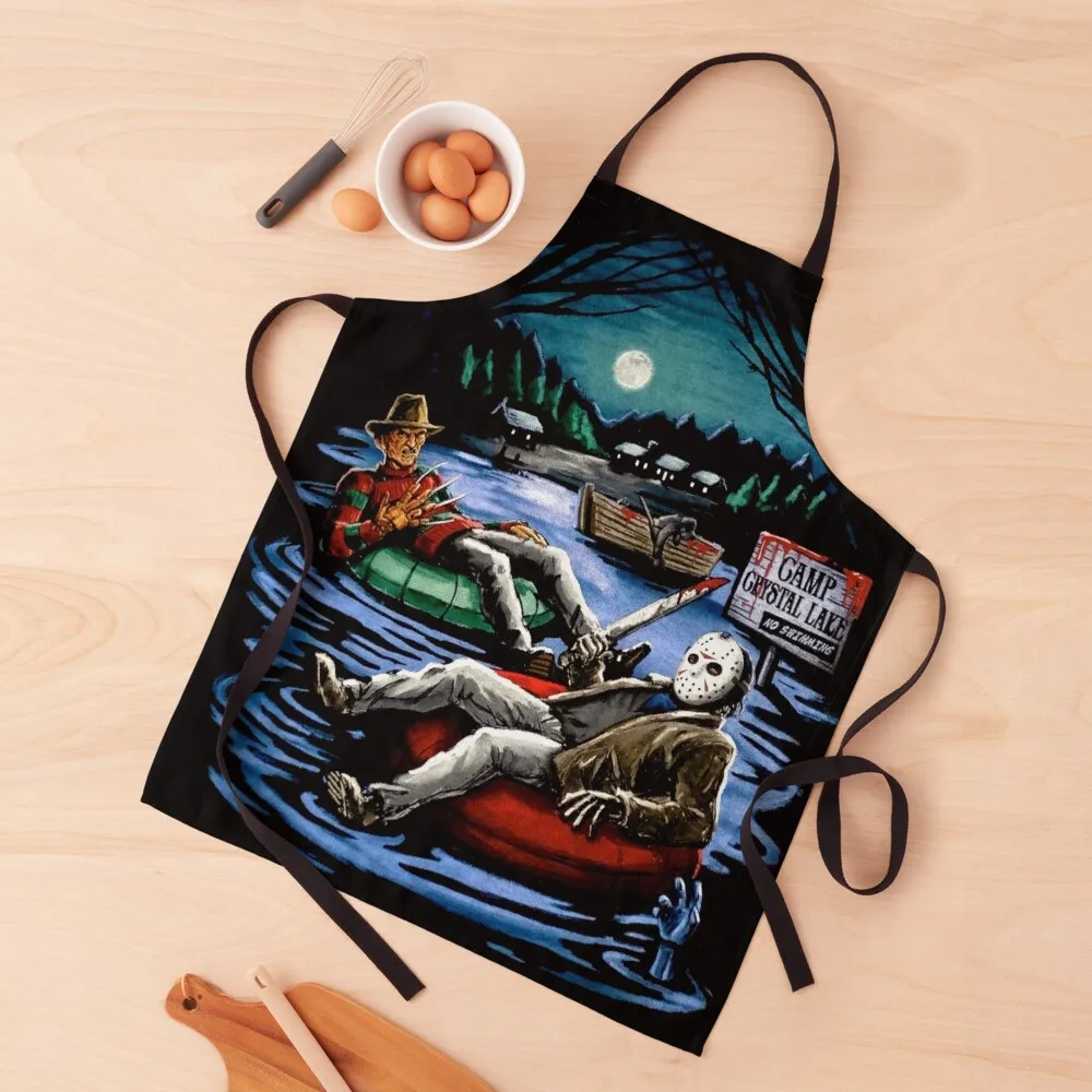 Camp Crystal Lake Halloween, Friday the 13th Apron Kitchen Tools Kids Korean Apron
Camp Crystal Lake Halloween, Friday the 13th Apron Kitchen Tools Kids Korean Apron