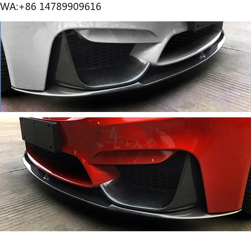 New MP Style Carbon Fiber Front Lip with Exhaust for F80 M3 F82 F83 M4 2015-2018
New MP Style Carbon Fiber Front Lip with Exhaust for F80 M3 F82 F83 M4 2015-2018