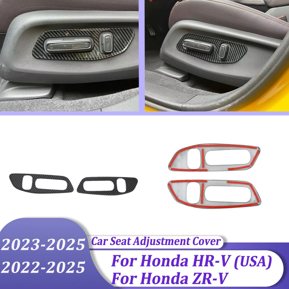 Carbon Fiber Seat Adjustment Switch Cover Trim Interior Car Accessories For Honda HR-V HRV 2023-2025 & ZR-V ZRV 2022-2025
Carbon Fiber Seat Adjustment Switch Cover Trim Interior Car Accessories For Honda HR-V HRV 2023-2025 & ZR-V ZRV 2022-2025