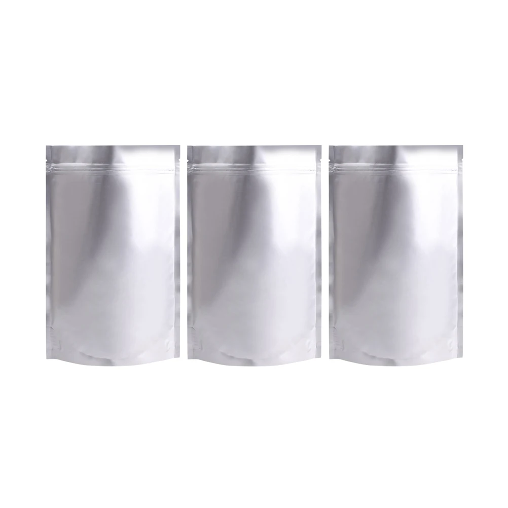 50 Pcs Resealable Reclosable Storage Bags Aluminium Foil Self Sealing Stand Up Tea Coffee Snacks
50 Pcs Resealable Reclosable Storage Bags Aluminium Foil Self Sealing Stand Up Tea Coffee Snacks