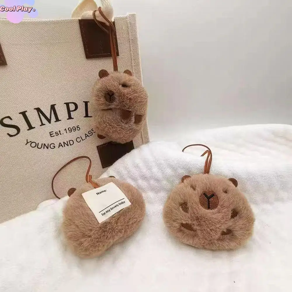 Creative Cartoon Capybara Plush Keychain Soft Plush Stuffed Bag Name Tag Toys Guinea Pig Pendant Couple
Creative Cartoon Capybara Plush Keychain Soft Plush Stuffed Bag Name Tag Toys Guinea Pig Pendant Couple