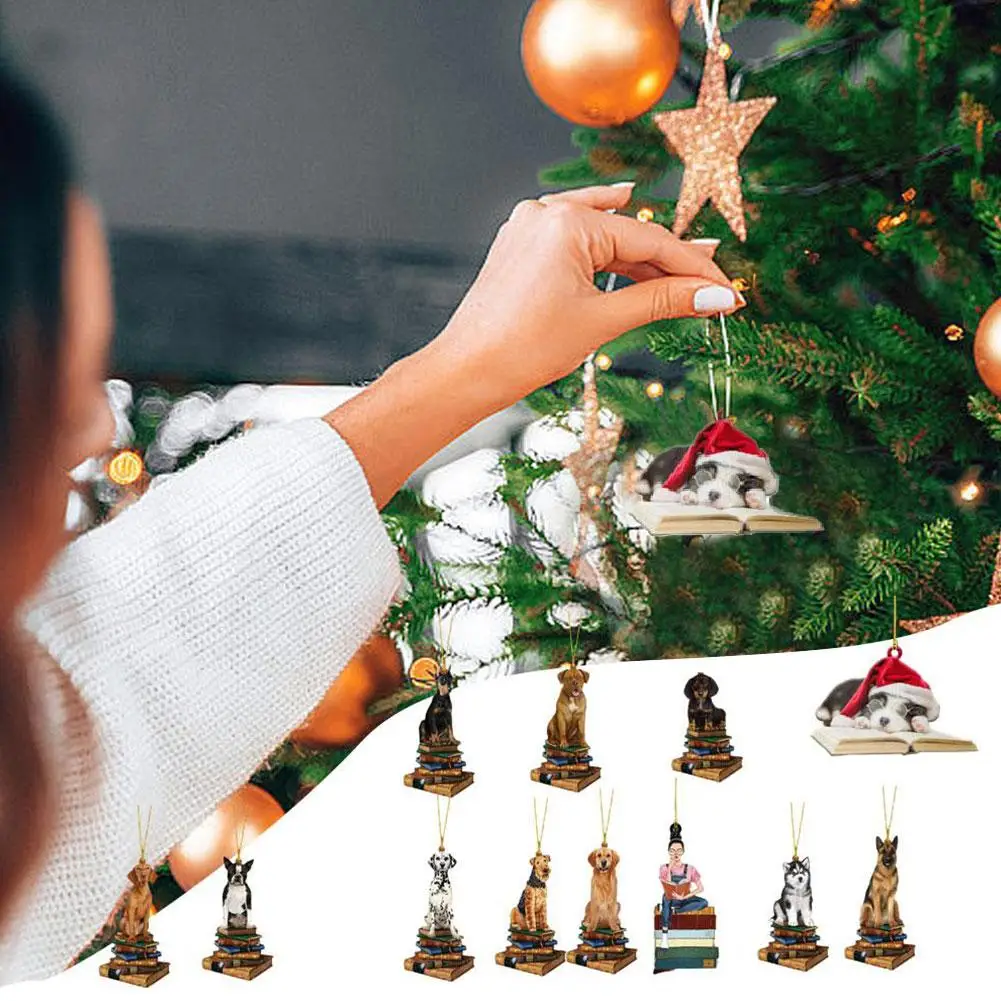 Christmas Tree Shape Bookshelf Pendant Books Stacked Hanging Pendants Books Chandelier Sleigh Ornament Christmas Crystal C6v1
Christmas Tree Shape Bookshelf Pendant Books Stacked Hanging Pendants Books Chandelier Sleigh Ornament Christmas Crystal C6v1