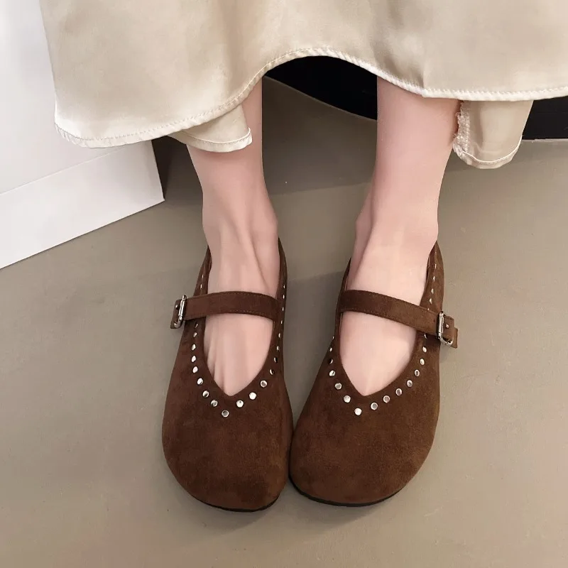 2025 NEW Flats Women Casual Shoes Round Toe Low Heels Solid Ankle Strap Party Dress Sexy Summer Spring Ladies Shoes
2025 NEW Flats Women Casual Shoes Round Toe Low Heels Solid Ankle Strap Party Dress Sexy Summer Spring Ladies Shoes