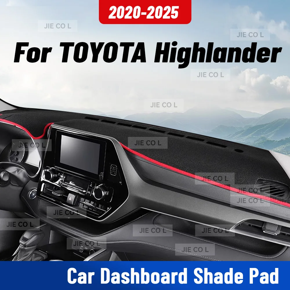 Для TOYOTA Highlander 2020-2025 автомобильный коврик для приборной панели с защитой от ультрафиолета, коврик для приборной панели, солнцезащитный коврик, защитные аксессуары для ковров
Для TOYOTA Highlander 2020-2025 автомобильный коврик для приборной панели с защитой от ультрафиолета, коврик для приборной панели, солнцезащитный коврик, защитные аксессуары для ковров