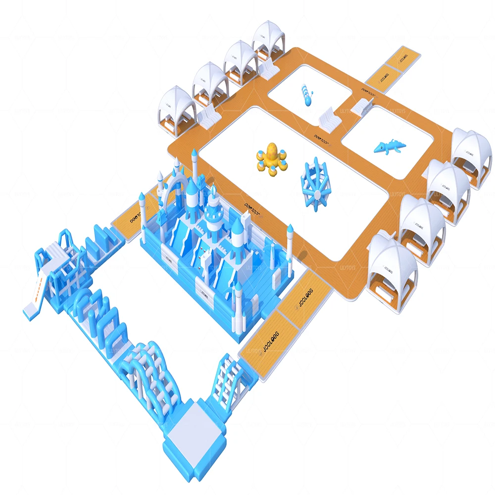 New Design Leisure Sea Sports Inflatable Platform Floating Island With Water Park For Ocean Water
New Design Leisure Sea Sports Inflatable Platform Floating Island With Water Park For Ocean Water