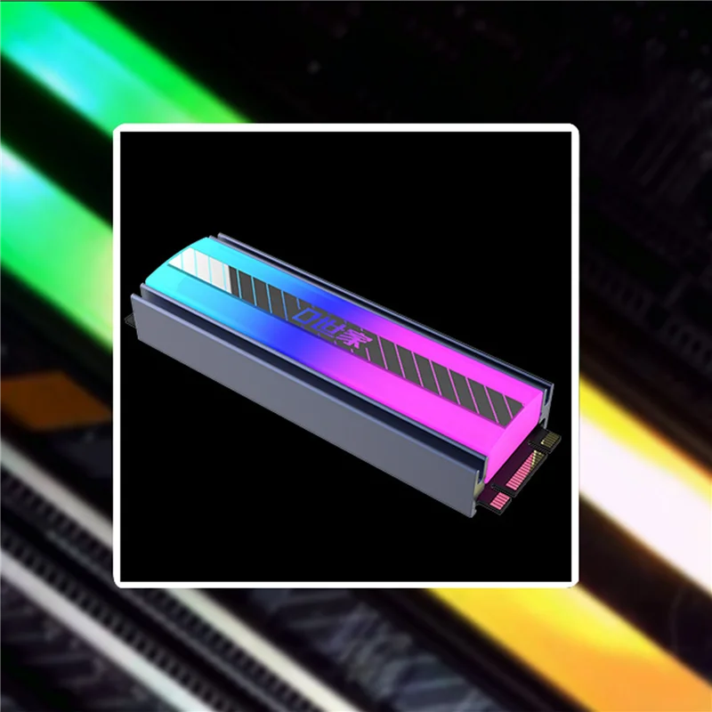 Practical-M.2 NVME SSD Heatsink 5V 3Pin ARGB Colored Lights M.2 SSD Cooler 2280 Solid State Drive Cooler Durable Easy To Use
Practical-M.2 NVME SSD Heatsink 5V 3Pin ARGB Colored Lights M.2 SSD Cooler 2280 Solid State Drive Cooler Durable Easy To Use