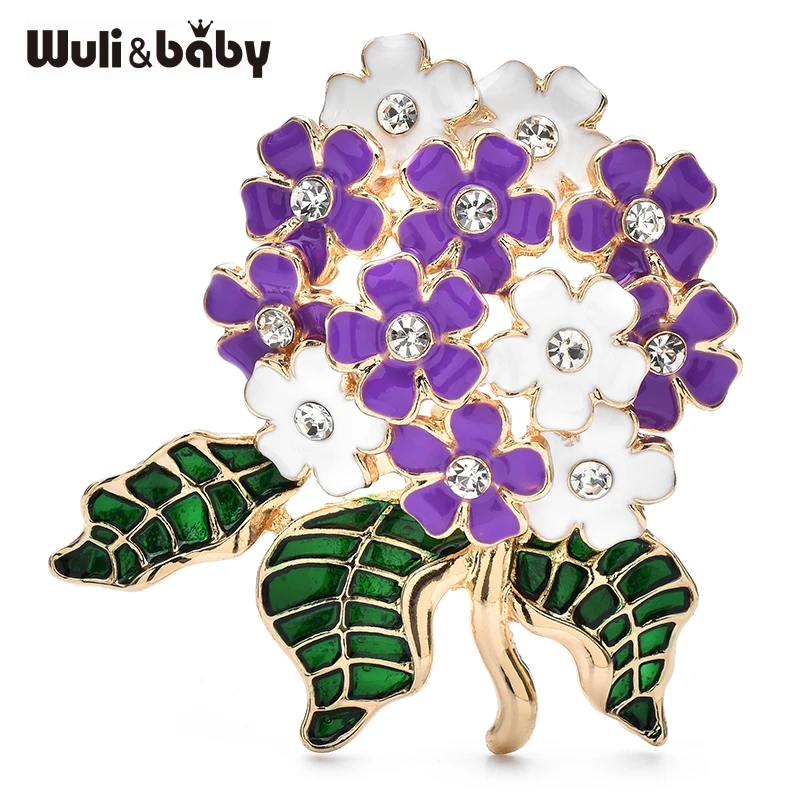 Wuli&baby Enamel Hydrangea Macrophylla Flower Brooch Pin For Women 4 Colors Plant Badge For Dress Designer Jewelry Gift
Wuli&baby Enamel Hydrangea Macrophylla Flower Brooch Pin For Women 4 Colors Plant Badge For Dress Designer Jewelry Gift