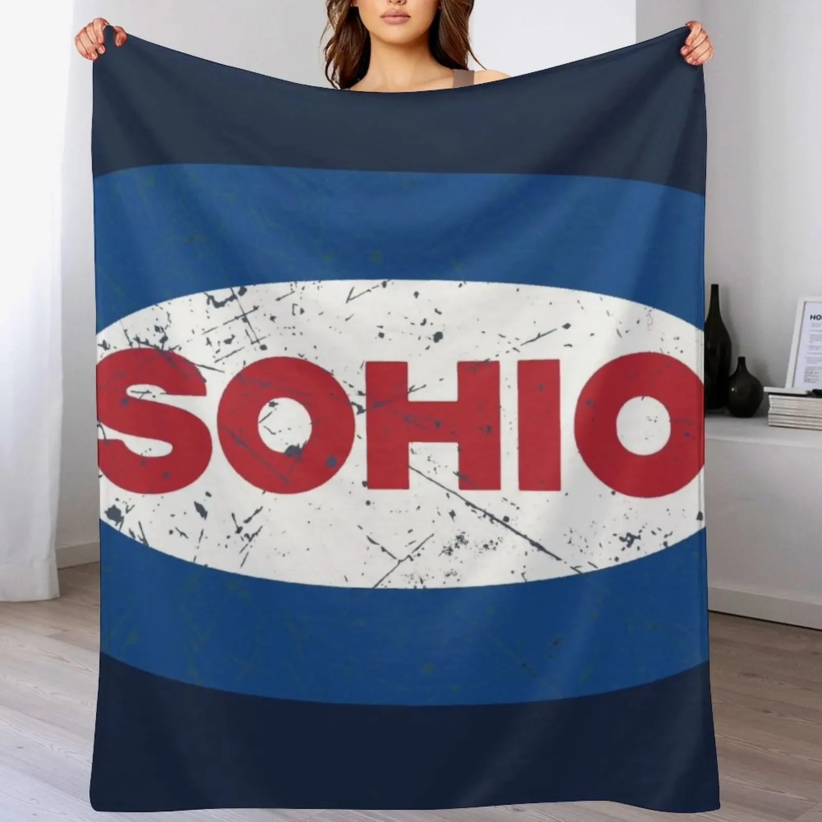 Sohio Vintage Oil Company Throw Blanket Fade Resistant Durable Throw Blanket
Sohio Vintage Oil Company Throw Blanket Fade Resistant Durable Throw Blanket