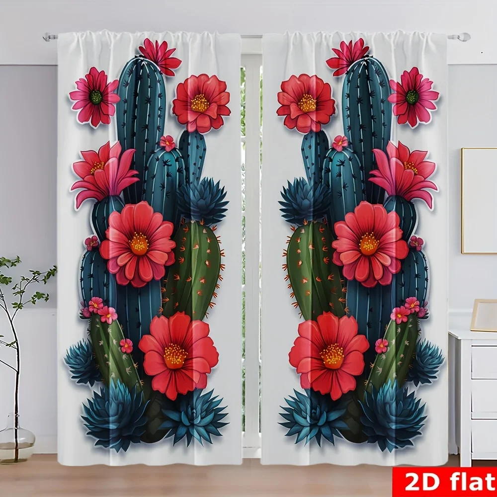 A variety of colorful cactus patterns Print Drapes Room Darkening Window Curtains for Home Decor,Rod Pocket Blackout Curtains
A variety of colorful cactus patterns Print Drapes Room Darkening Window Curtains for Home Decor,Rod Pocket Blackout Curtains
