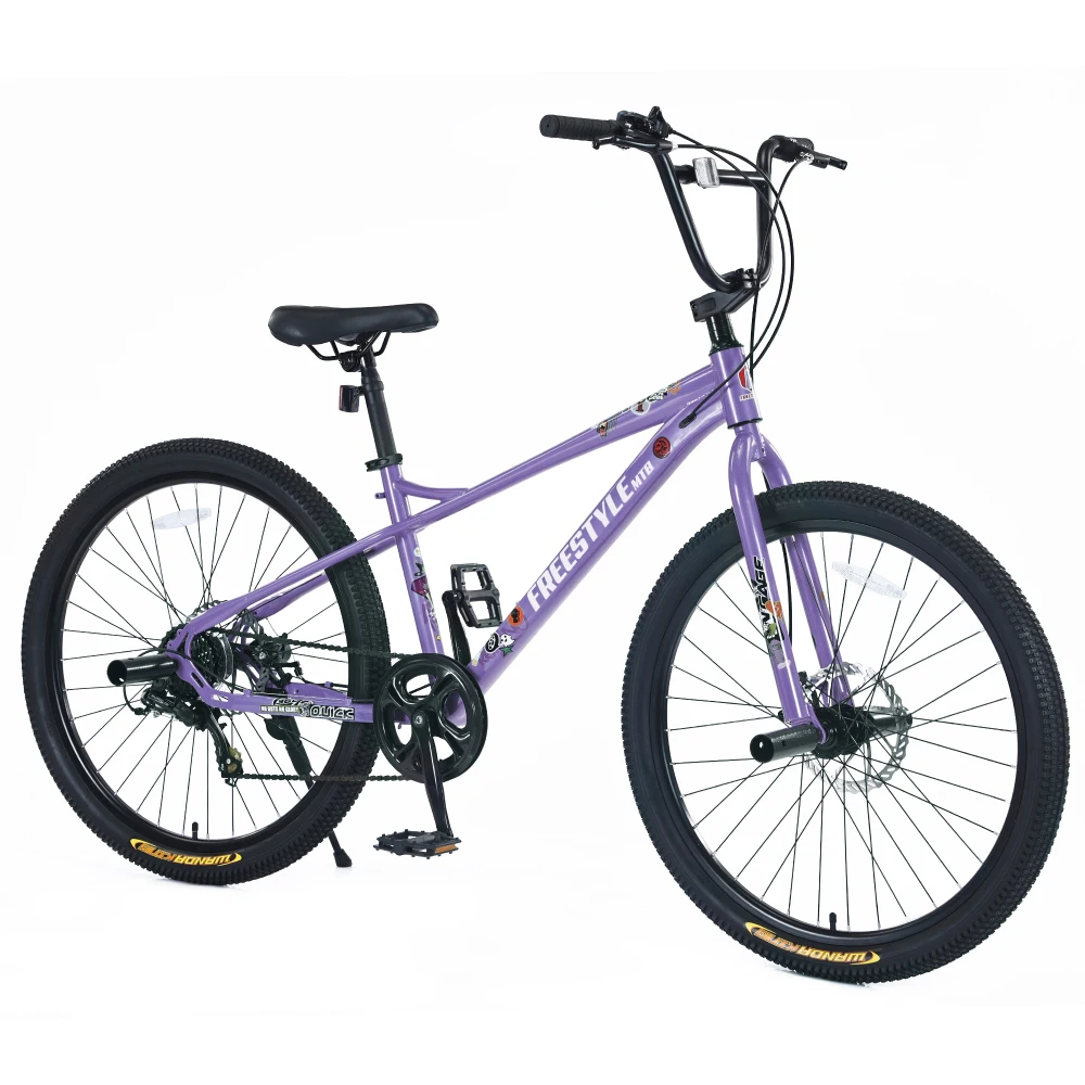 Freestyle Kids Bike Double Disc Brakes 26 Inch Children's Bicycle for Boys Girls Age 12+ Years
Freestyle Kids Bike Double Disc Brakes 26 Inch Children's Bicycle for Boys Girls Age 12+ Years