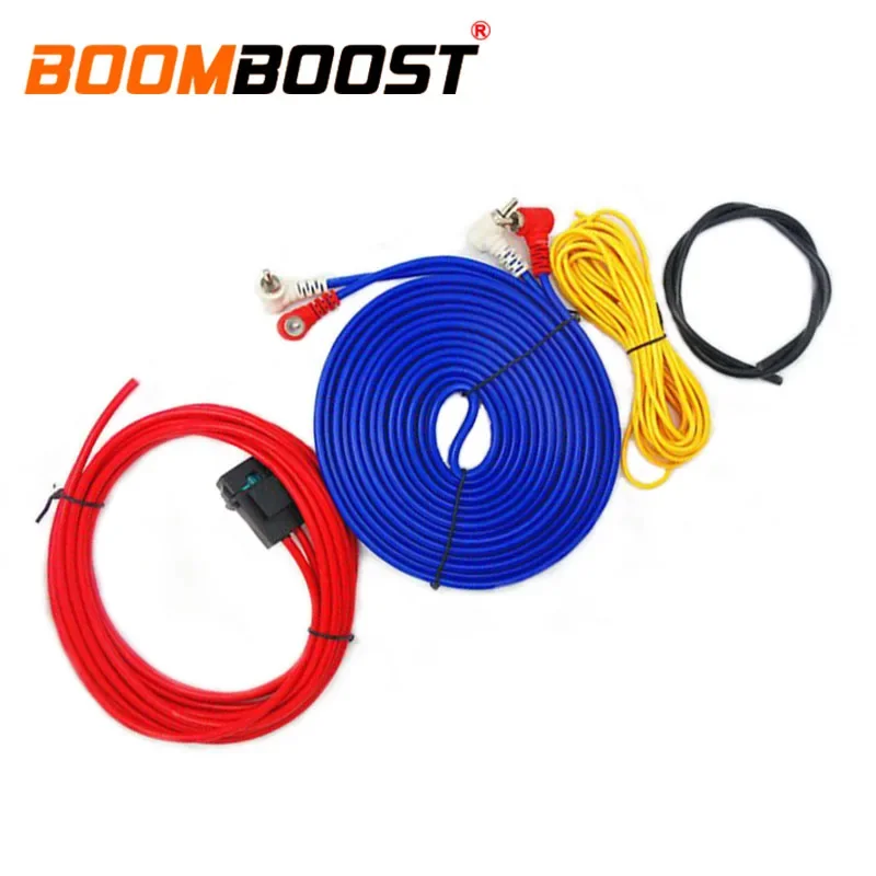 Car Audio Wire Wiring Amplifier Subwoofer 60W 4m length Professional Speaker Installation Wires Cables Kit
Car Audio Wire Wiring Amplifier Subwoofer 60W 4m length Professional Speaker Installation Wires Cables Kit