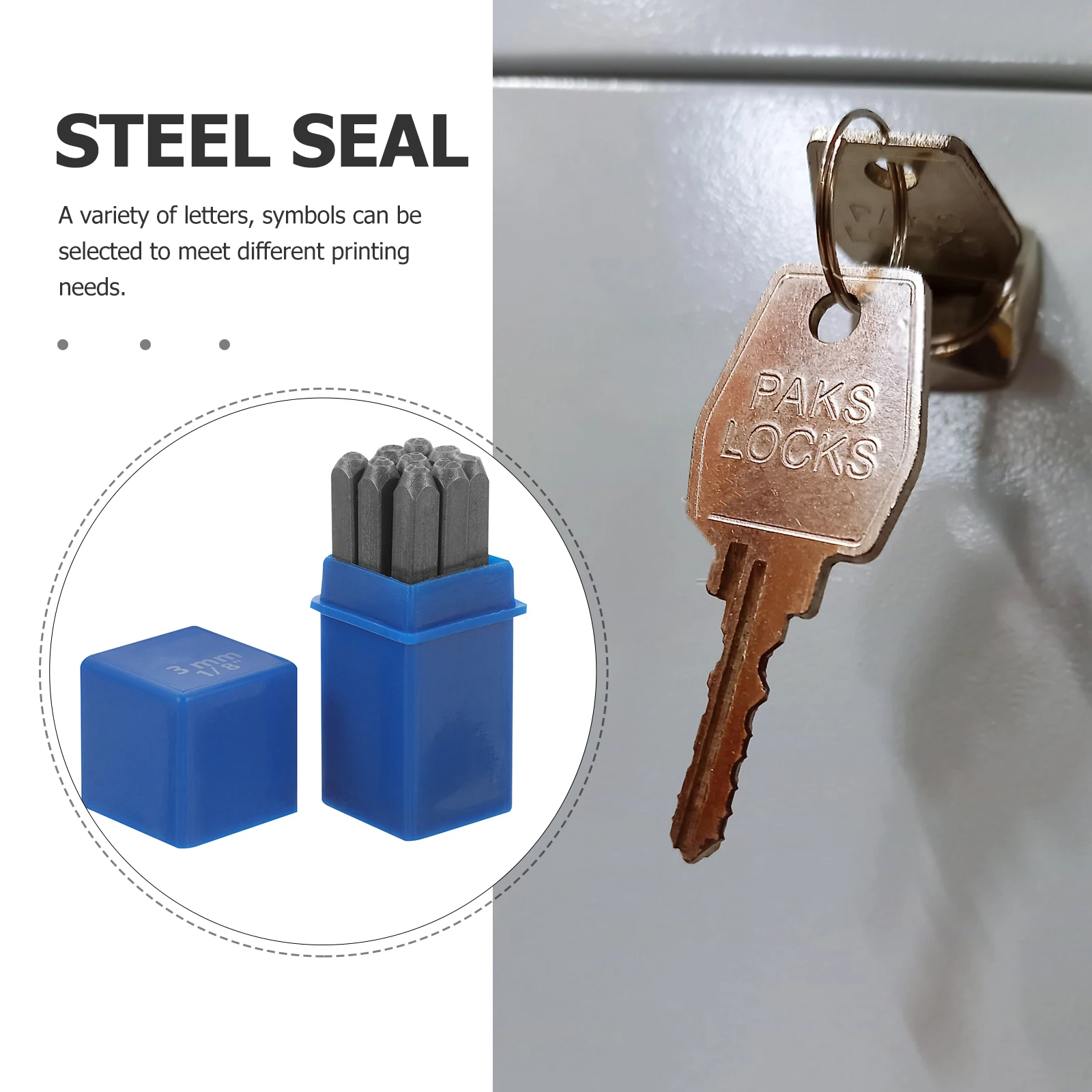 1 set Digital Steel Stamp Metal Numbers Press Set 3mm Metal Letter Stamping Tools Kit Numbers Punch Set for Craft Jewelry Making 
1 set Digital Steel Stamp Metal Numbers Press Set 3mm Metal Letter Stamping Tools Kit Numbers Punch Set for Craft Jewelry Making