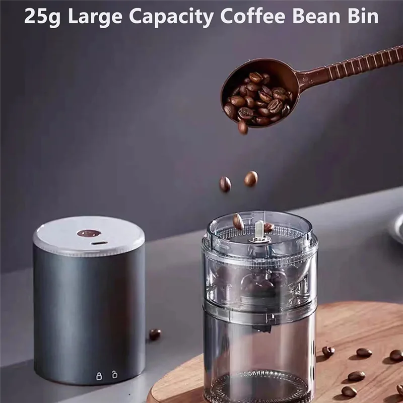 ABVG-Electric Bean Grinder Stainless Steel Portable Coffee Machine External Adjustable Coffee Machine
ABVG-Electric Bean Grinder Stainless Steel Portable Coffee Machine External Adjustable Coffee Machine