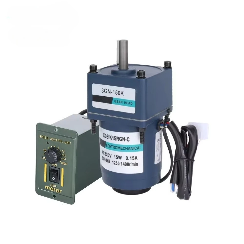 Factory Direct Sales of 15W 110V 220V 380V Electric Variable Speed Control AC Gear Motor With Speed Regulator
Factory Direct Sales of 15W 110V 220V 380V Electric Variable Speed Control AC Gear Motor With Speed Regulator