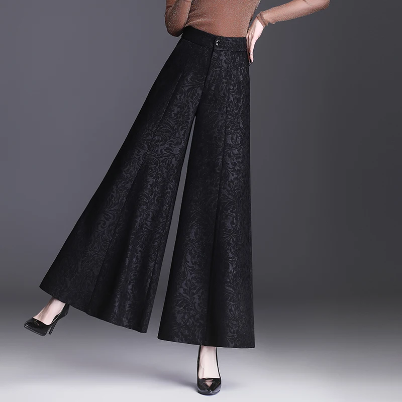 Bla Wide Leg Pants Women's Casual Drapey Pants Spring Autumn New Sle High Waist Long Trousers for Middle-Aged And ly
Bla Wide Leg Pants Women's Casual Drapey Pants Spring Autumn New Sle High Waist Long Trousers for Middle-Aged And ly