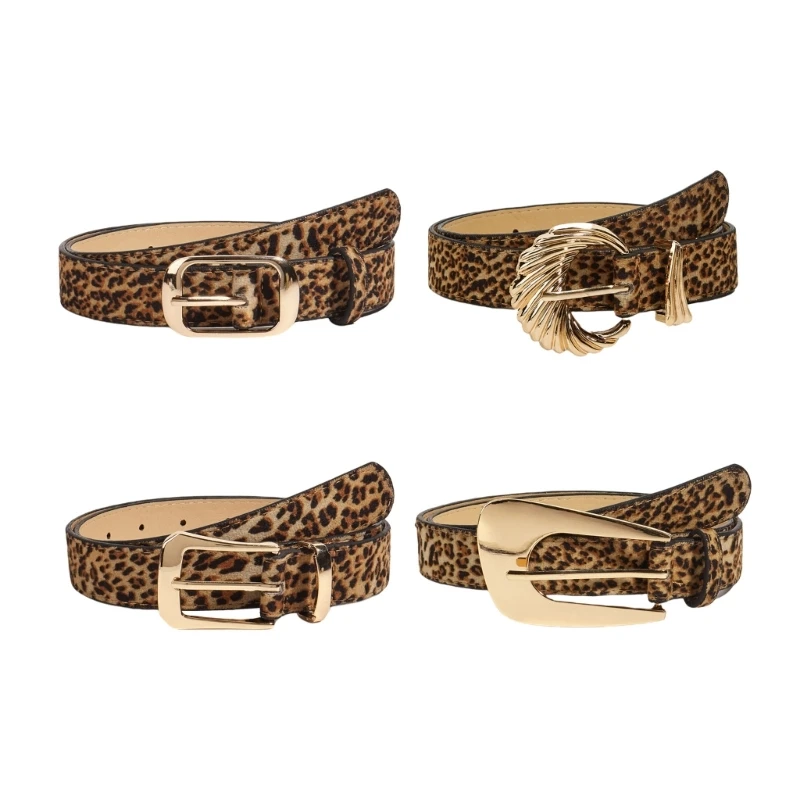 652F Unique Waist Chain Hot Buckle Leopard Print Chain Cowgirl Belt for Women Proms Club Party for Jeans Dresses
652F Unique Waist Chain Hot Buckle Leopard Print Chain Cowgirl Belt for Women Proms Club Party for Jeans Dresses
