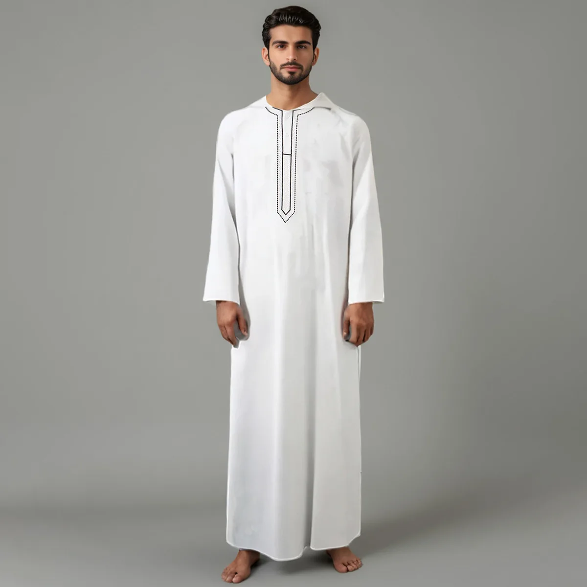 Men Long Robe Hooded Shirts Embroidery Jubba Thobe Pullover Abayas Long Sleeve Traditional Summer 2026 Casual Africa Loose
Men Long Robe Hooded Shirts Embroidery Jubba Thobe Pullover Abayas Long Sleeve Traditional Summer 2026 Casual Africa Loose