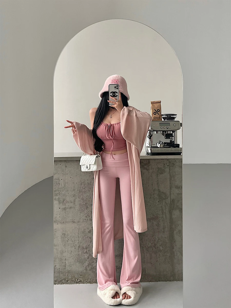 Young Girl Day Pure Desire Sweet Sister Tight Fit Slim Double Layer Flip Waist Micro Flare Leg Lengthening Knitted Casual Pan...
Young Girl Day Pure Desire Sweet Sister Tight Fit Slim Double Layer Flip Waist Micro Flare Leg Lengthening Knitted Casual Pan...